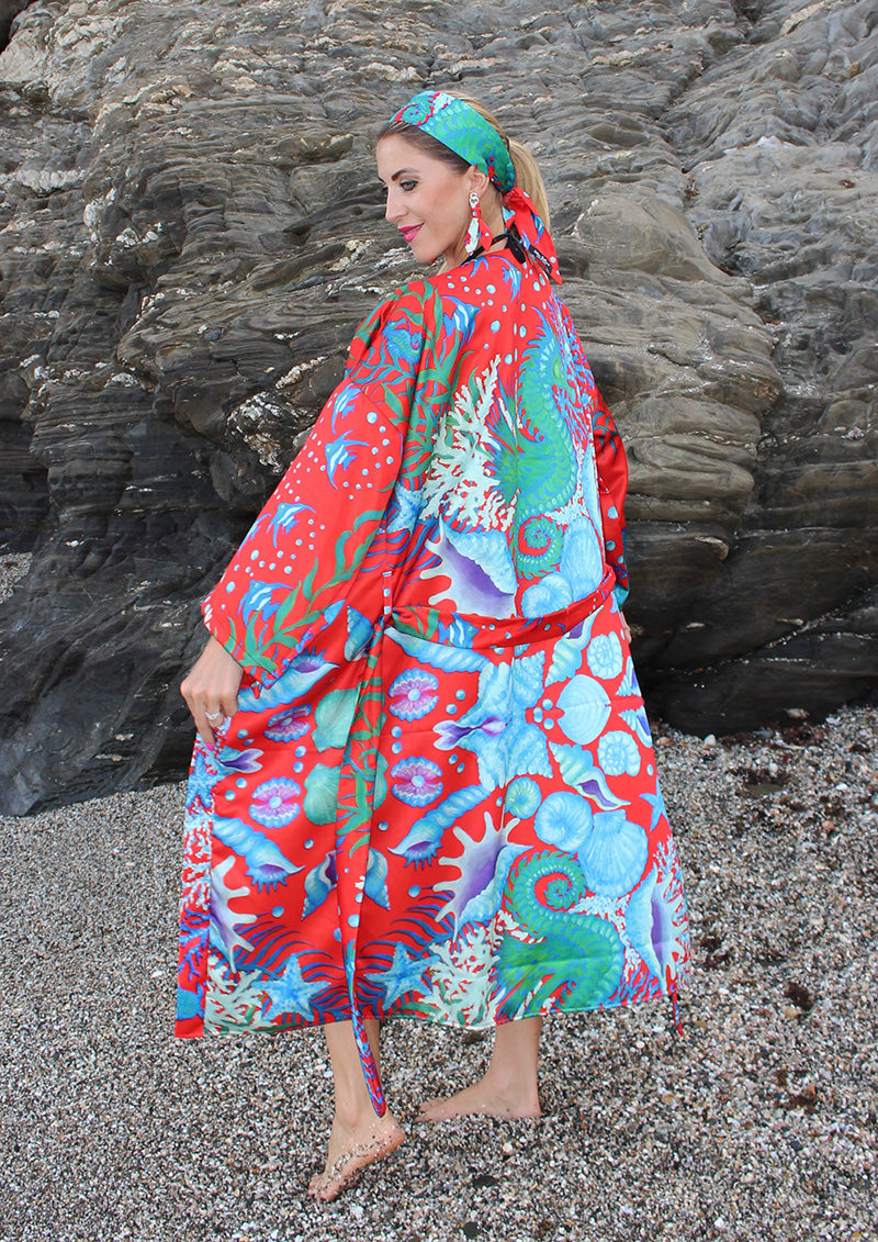 Jūrų arkliuko kimono – moteriškas drabužis